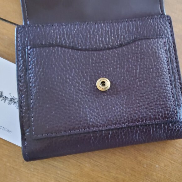 Rare Coach Cassie in Oxblood + Matching Wallet 68348 - Picture 16 of 16